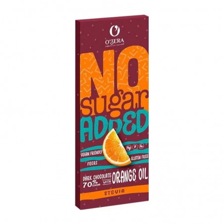Горький шоколад O'Zera No sugar added Dark&Orange 90 г