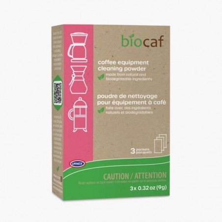 Чистящий порошок для кофемашин BioCaf 3x9 г
