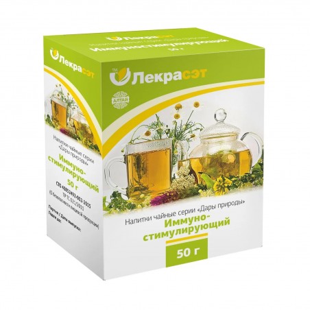 Kolekcija Imūnstimulējošais tējas dzēriens 50gr LekraSET