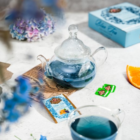 BLUE TEA Assorted Green Tea 40 envelopes x1.2g Basilur
