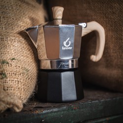 Forever Miss Moka Prestige Woody 3tc coffee pot (Italy)