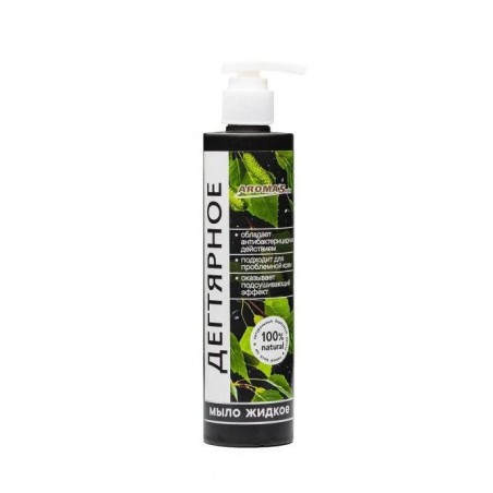 Мыло жидкое Дегтярное 250 мл Aroma Saules