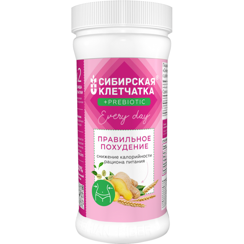 "Siberian fiber" Healthy weight loss with Prebiotics, 300 g "Siberian fiber" Healthy weight loss with Prebiotics, 300 g