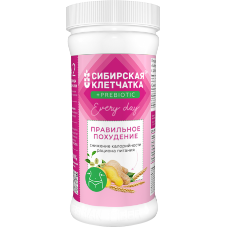 "Siberian fiber" Healthy weight loss with Prebiotics, 300 g