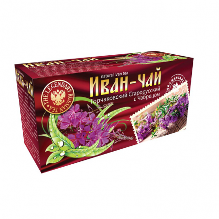 Ivan-tea "Gorchakovsky" old Russian, with thyme 20 bags of 1.5 g