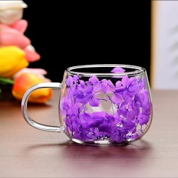 Flower Double Side Glass...