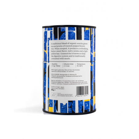 Moya Genmaicha japāņu beramā zaļā tēja 60g Bio