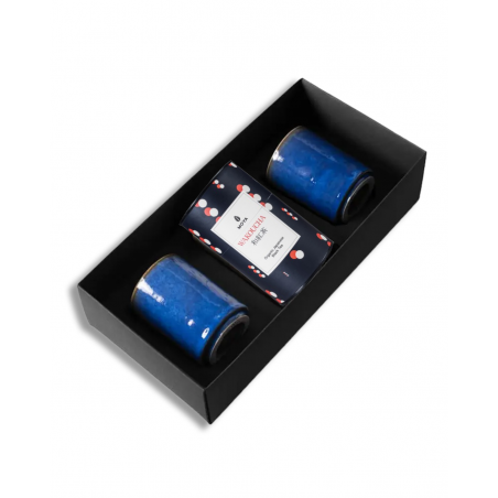 Moya tea & 2 Kaze krūzes Japānas Organisko lapu melnās tējas komplekts - Wakoucha 60g