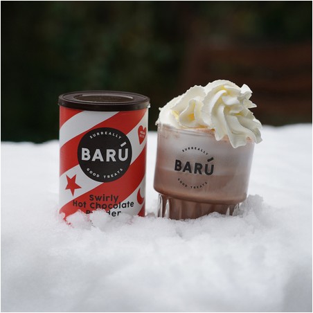 BARÚ - Swirly karstais šokolādes pulveris 250g