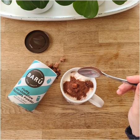 BARÚ - Fluffy Marshmallow Hot Chocolate Powder 250g