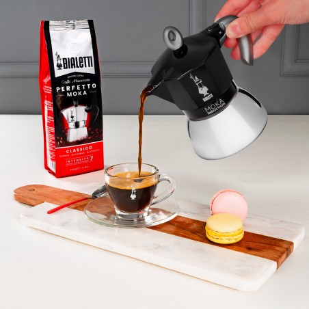 Bialetti Moka Induction 4 cup 160ml black