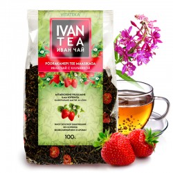 Ivan-tea with strawberries...