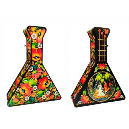 Balalaika MELNA Muzikālā ar melno Ceilonas lielo lapu tēju (skārda) 50 g