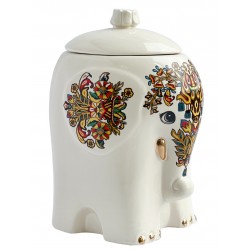 Black tea in a ceramic jar - White elephant, 50 g