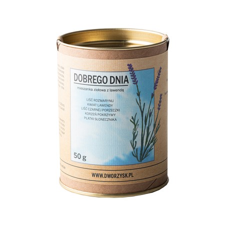 Dworzysk - Dobrego Dnia - berama tēja 50g ar lavandu un rozmarīnu