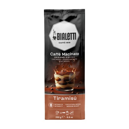 Bialetti - Caffe Macinato Tiramisu Espresso 250g malta aromatizēta kafija