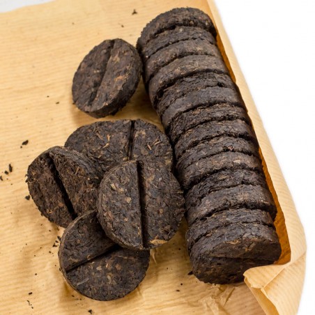 Mini Buns in bamboo Shu Puer 180-200 g T.Ar