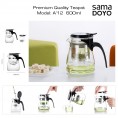 SAMADOYO Premium klases tējkanna A12, 600 ml SAMADOYO Premium klases tējkanna A12, 600 ml