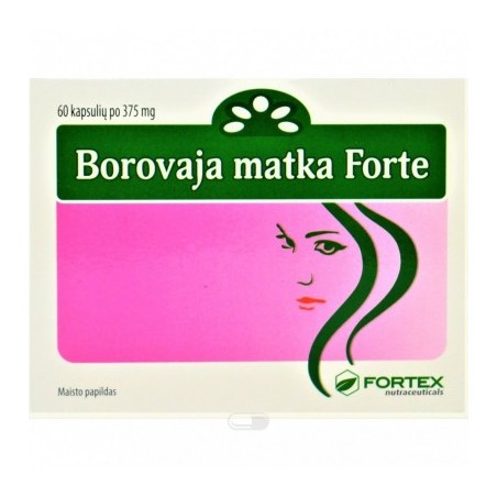 Боровая матка forte, капсулы 375мг N60 FORTEX