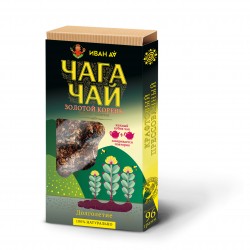 Chaga tea with golden root,...
