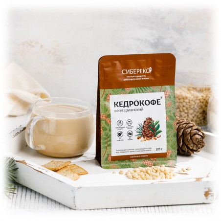 Vegetarian cedar coffee 125 g Sibereko