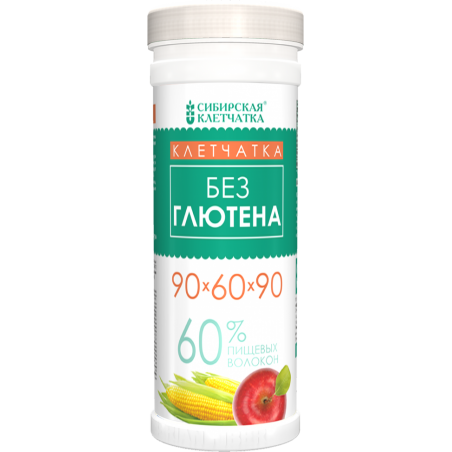 "Siberian fiber" Fiber Gluten-free: «90х60х90», 200 g