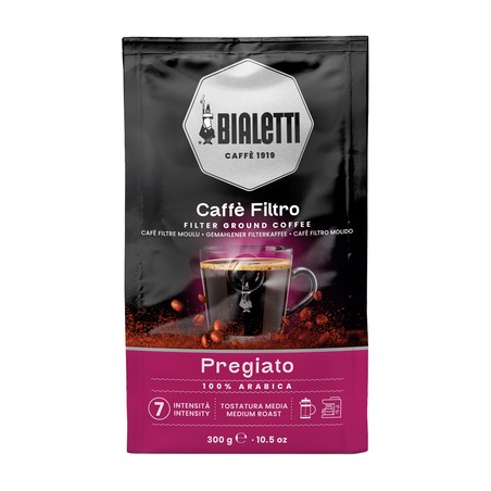 Молотый кофе Bialetti Caffe Filtro Pregiato 300g