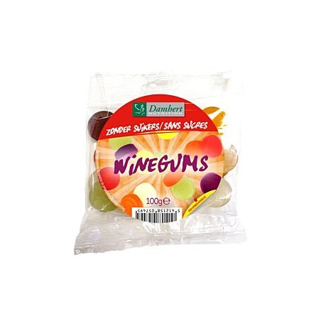 Without Sugars Winegums Damhert, 100 g