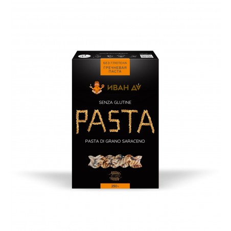 BEZGLUTĒNA griķu pasta 250 g Ivan Da