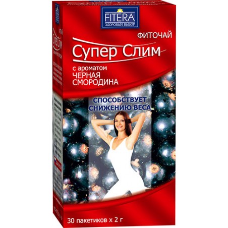 Super Slim herbal tea with blackcurrant flavor N30 x 2 g