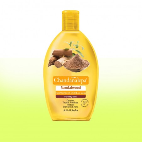 Chandanalepa sandalkoka sejas tīrīšanas līdzeklis 100 ml