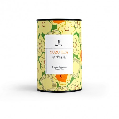Японский листовой зеленый чай Moya Yuzu 60 г БИО