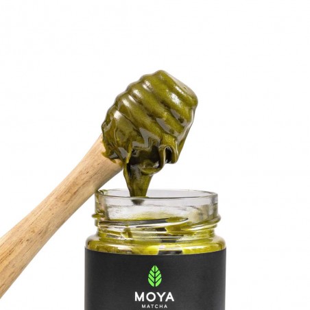 Organic honey with Matcha 200g Moya