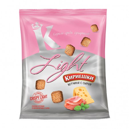 Croutons "Kirieshki Light" with ham and cheese flavour 33 g