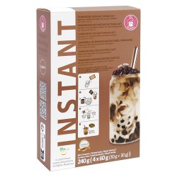 Bubble tea set with coffee...