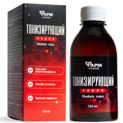 Golden root tonic syrup...