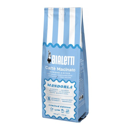 Bialetti - Perfetto Moka Mandorla Espresso 250g mandeļu aromatizēta malta kafija