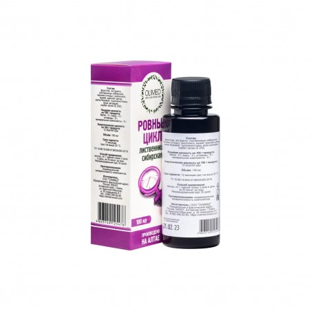 Sibīrijas lapegles balzams "Vienmērīgs cikls", 100 ml Olimed