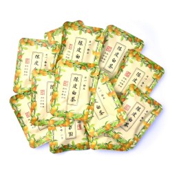 Chen Pi Bai Cha 50g presēta baltā tēja ar mandarīna miziņu T.Ar