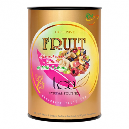 Zemeņu - Vaniļas Piena Vulunas Augļu Tēja, PT120 g Fruit Oolong