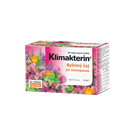 Klimakterin tējas dzēriens menopauzē 20 tējas maisiņi x 1,5 g (30 g) Dr. Muller