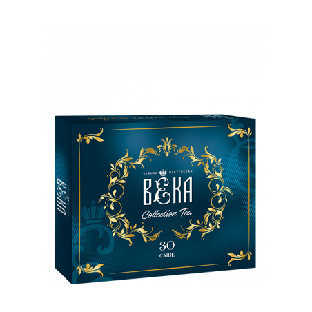 Assorted tea set Krasnodar "Tea workshop VEKA. Collection of Russian masterpieces" 30 packs.