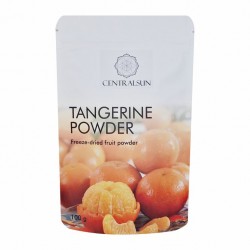 Freeze-dried tangerine...