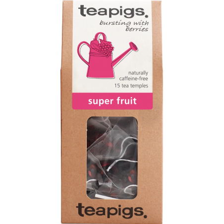 Teapigs Super Fruit pyramid фруктовый чай в пирамидке 15шт