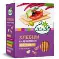 Di&Di Amaranth CRISPBREAD with Jerusalem artichoke and garlic Extruded 195g Gluten Free