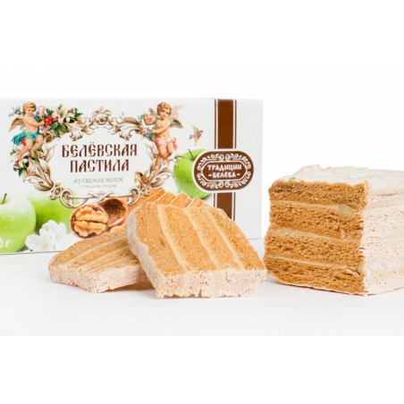Belevskaya pastila "With walnuts" 100g Tradicii Belyova