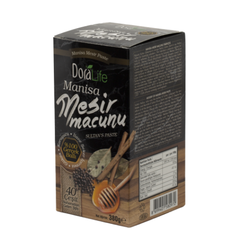 Doralife Manisa Mesir Macunu Sultani herbal paste with honey 380g