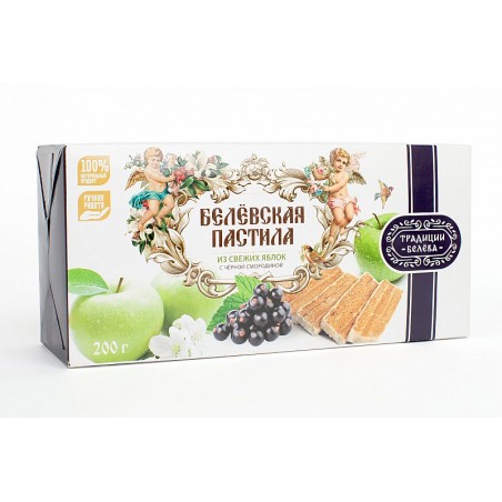Beļevskas pastila ar upenēm "s černoj smorodinoi" 200g Tradicii Belyova