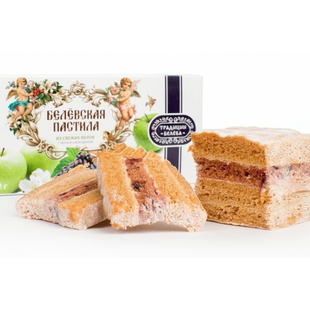 Beļevskas pastila ar upenēm "s černoj smorodinoi" 200g Tradicii Belyova