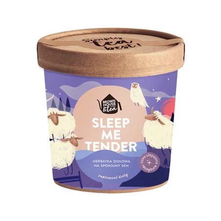 Brown House & Tea - Пищевая добавка чай для сна Sleep Me Tender 48г